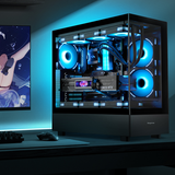  Thùng máy Segotep Endura Pro+ Đen | Full-ATX, không fan 