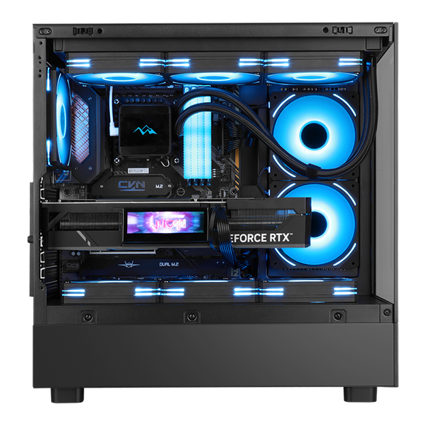  Thùng máy Segotep Endura Pro+ Đen | Full-ATX, không fan 