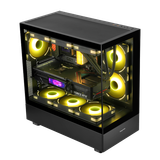  Thùng máy Segotep Endura Pro+ Đen | Full-ATX, không fan 