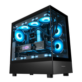  Thùng máy Segotep Endura Pro+ Đen | Full-ATX, không fan 