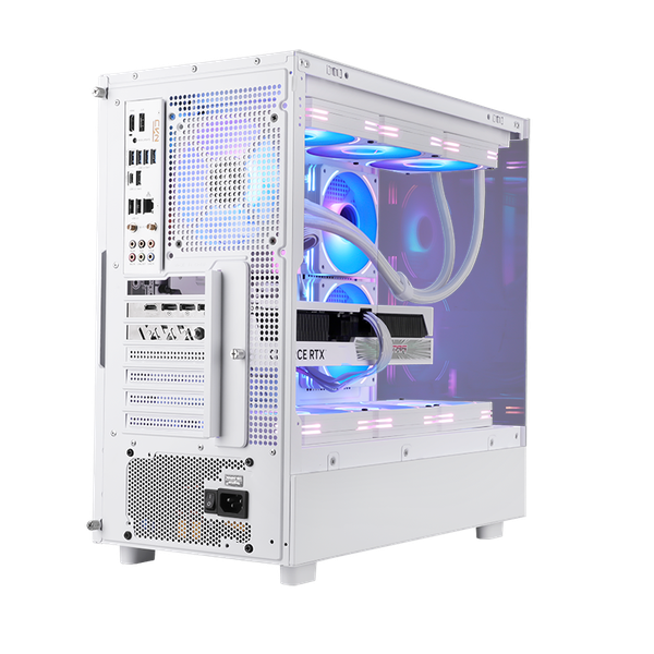  Thùng máy Segotep Endura Pro+ Trắng | Full-ATX, không fan 