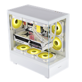  Thùng máy Segotep Endura Pro+ Trắng | Full-ATX, không fan 
