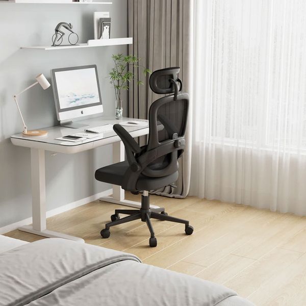  Ghế công thái học SIHOO M102C | Đen, 100kg, Chân xoay, Lưng lưới 