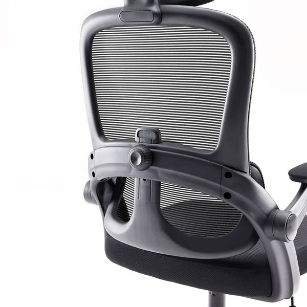  Ghế công thái học SIHOO M102C | Đen, 100kg, Chân xoay, Lưng lưới 