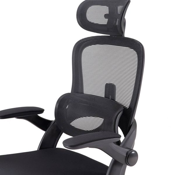  Ghế công thái học SIHOO M102C | Đen, 100kg, Chân xoay, Lưng lưới 