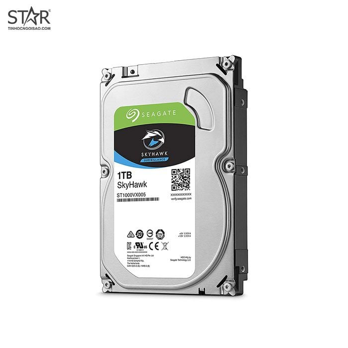 Ổ cứng HDD 1TB Seagate SkyHawk Chính Hãng (ST1000VX005)