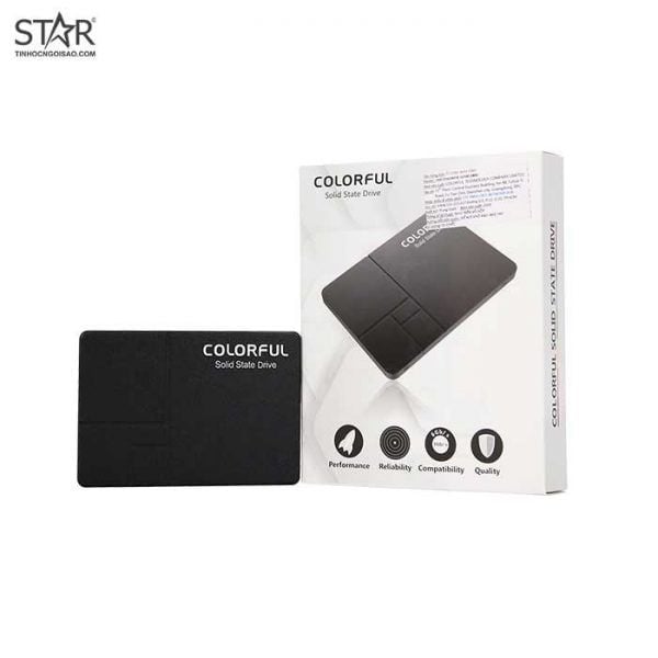  Ổ cứng SSD Colorful SL500 256GB | SATA III, 2.5" 