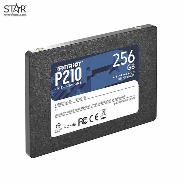  Ổ cứng SSD Patriot P210 256GB | SATA III, 2.5" (P210S256G25) 