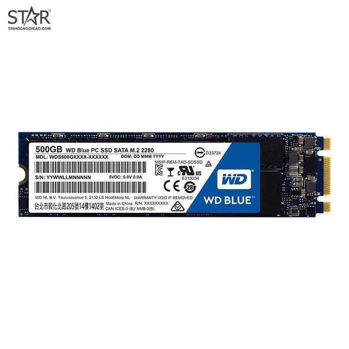 Ổ cứng SSD 250G Western Blue M.2 Sata III 6Gb/s (WDS250G2B0B)