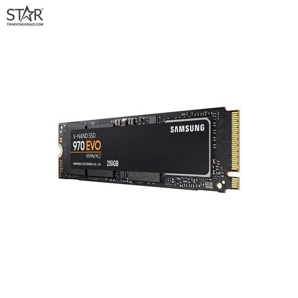  Ổ cứng SSD 250G Samsung 970 EVO Plus M.2 NVMe PCIe Gen3x4 (MZ-V7E250BW) 