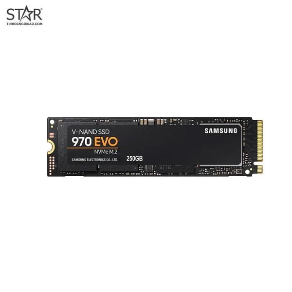 Ổ cứng SSD 250G Samsung 970 EVO Plus M.2 NVMe PCIe Gen3x4 (MZ-V7E250BW) 