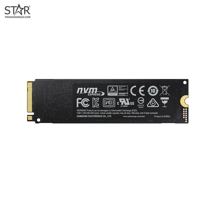 Ổ cứng SSD 250G Samsung 970 EVO Plus M.2 NVMe PCIe Gen3x4 (MZ-V7E250BW)