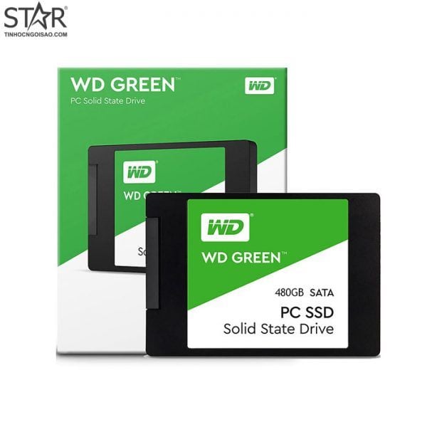 Ổ cứng SSD 480G Western Green Sata III 6Gb/s (WDS480G2G0A)