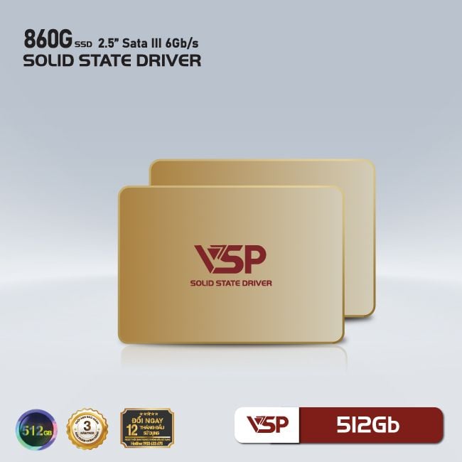 Ổ cứng SSD VSPTech 860G Qve 512GB (VSP-512G-QVE)