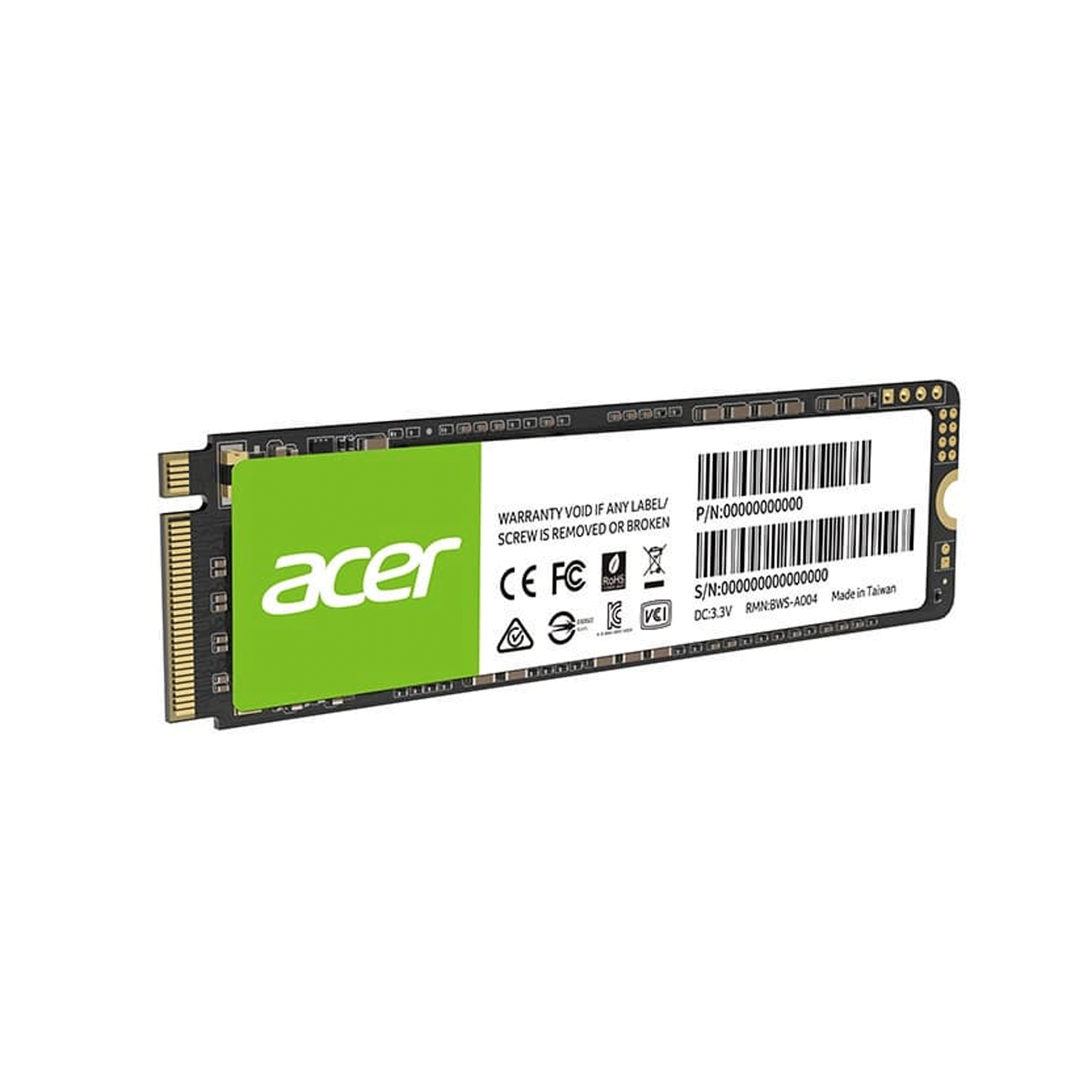 Ổ cứng SSD ACER FA100 128G | M.2 PCIe Gen 3x4