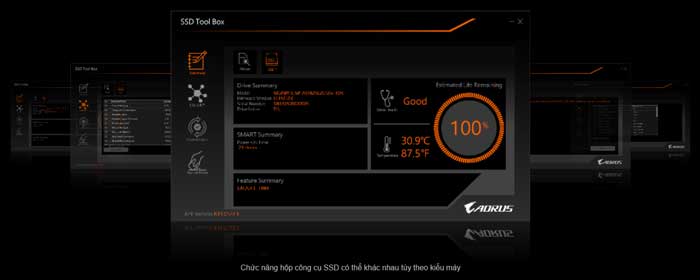 Ổ cứng SSD 1TB Gigabyte Aorus Gen 4 7000s (GP-AG70S1TB)