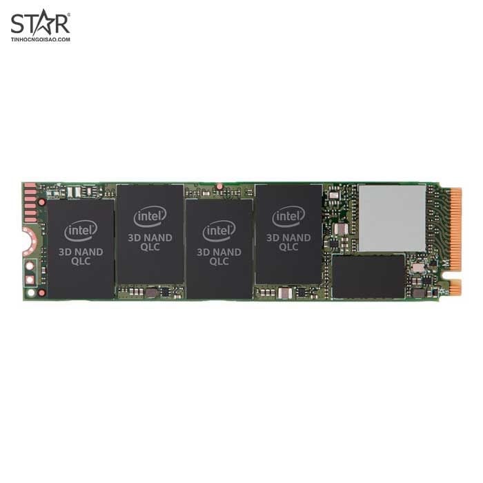 Ổ cứng SSD 1TB Intel 660P M.2 NVMe PCle Gen3x4 QLC (SSDPEKNW010T8X1)