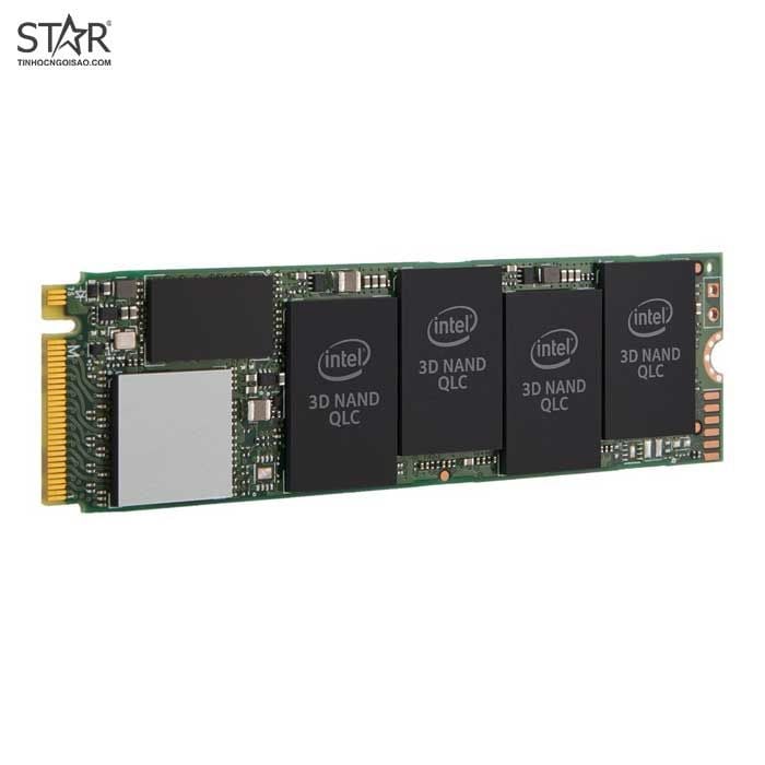 Ổ cứng SSD 1TB Intel 660P M.2 NVMe PCle Gen3x4 QLC (SSDPEKNW010T8X1)