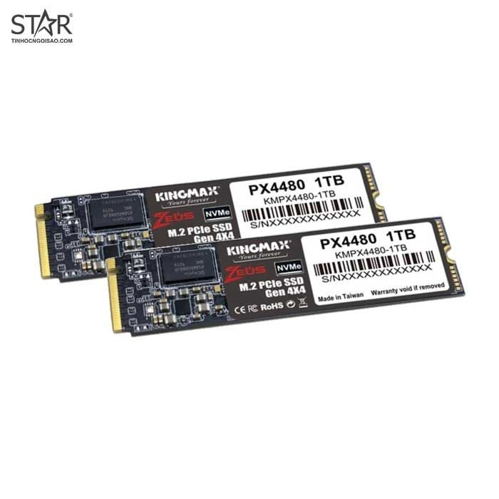 Ổ cứng SSD 1TB Kingmax PX4480 NVMe PCIe Gen4x4 M.2 2280