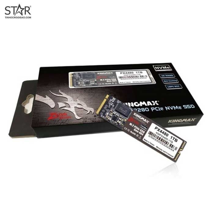 Ổ cứng SSD 1TB Kingmax PX4480 NVMe PCIe Gen4x4 M.2 2280 (KMPX4480-1TB)