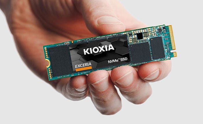 Ổ cứng SSD 250G KIOXIA M.2 NVMe PCIe 2280 BiCS FLASH TLC (LRC10Z250GG8)