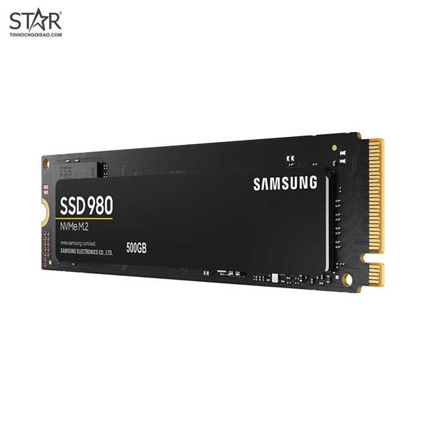  Ổ cứng SSD Samsung 980 500GB | PCIe Gen3 x4 NVMe, M.2 2280 (MZ-V8V500BW) 