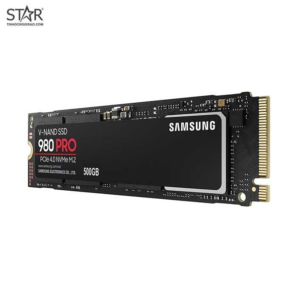  Ổ Cứng SSD 500G Samsung 980 Pro NVMe PCIe Gen 4.0 x4 V-NAND M.2 2280 (MZ-V8P500BW) 