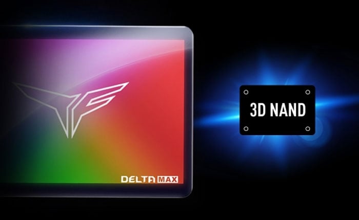 SSD 250G Team T-Force Delta Max RGB Sata III 6Gb/s (T253TM250G3C302)