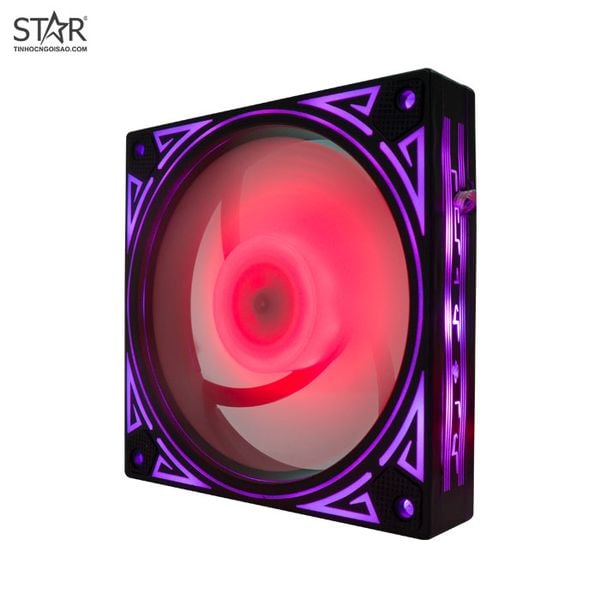  Quạt tản nhiệt PC WM-STAR V2 | Fan lẻ 120mm, RGB, Đen 