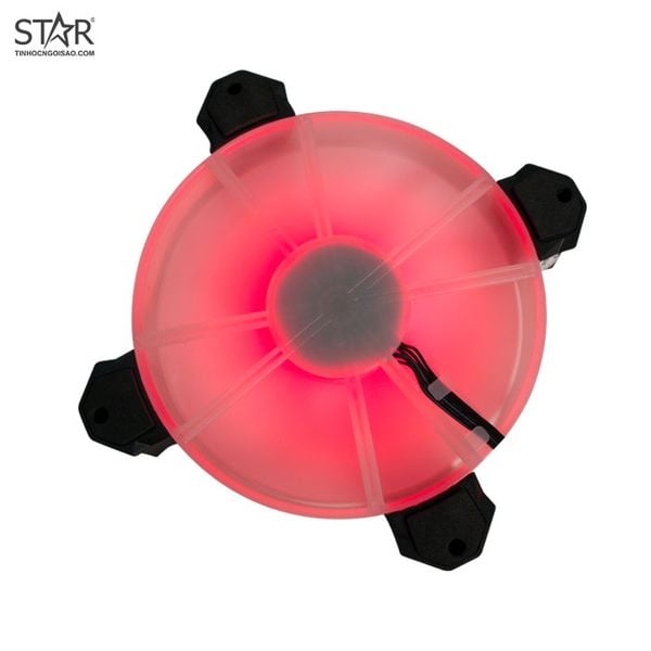  Quạt tản nhiệt PC WM-STAR V7 | Fan lẻ 120mm, RGB, Đen 