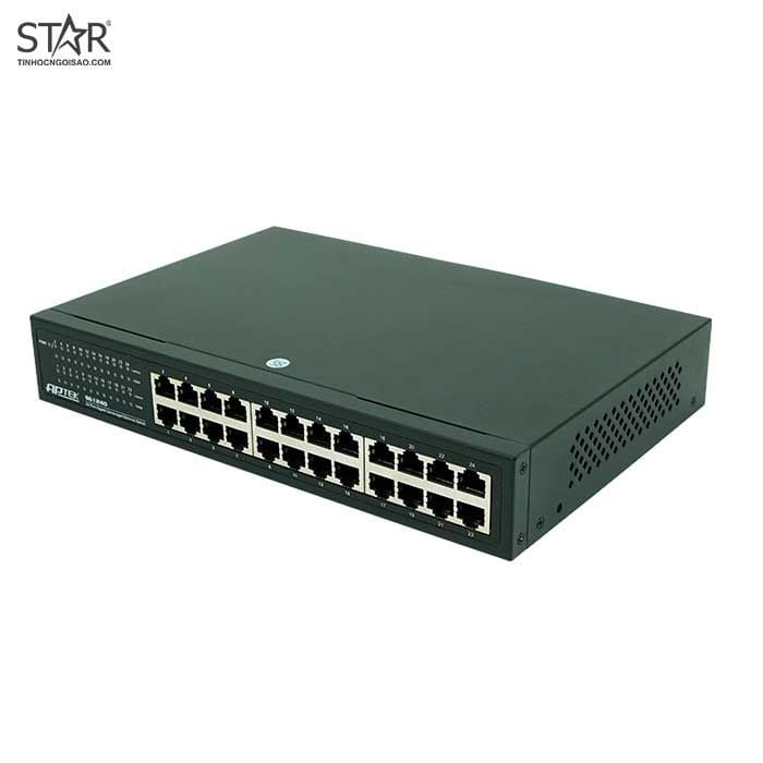 Switch 24 Port 10/100/1000Mbps APTEK SG1240 Chính Hãng