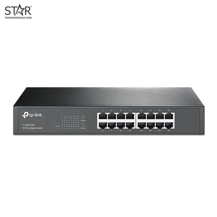 Switch 16 Port 1G TP-Link TL-SG1016D Chính Hãng