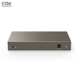  Switch PoE 9 Port Tenda 10/100Mb TEF1109P-8-63W (Vỏ sắt / Chống sét 6KV / Chuyên Camera IP) 