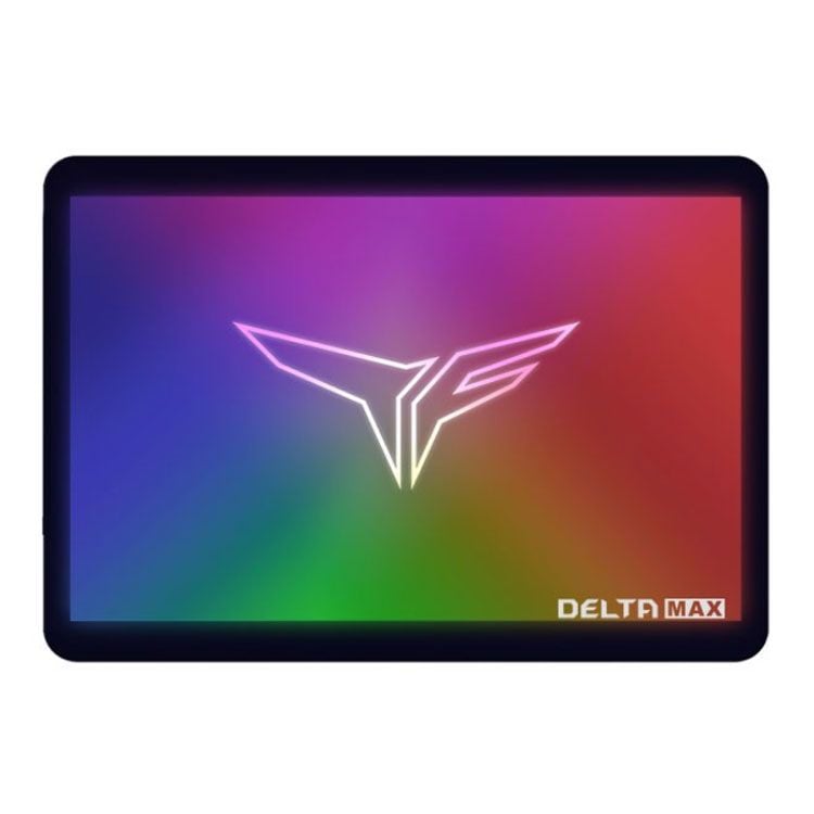 Ổ cứng SSD 500G Team T-Force Delta Max RGB Sata III 6Gb/s (T253TM500G3C302)