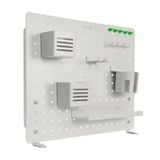  Bảng treo đồ Pegboard HyperWork Aster PG02 | Trắng 