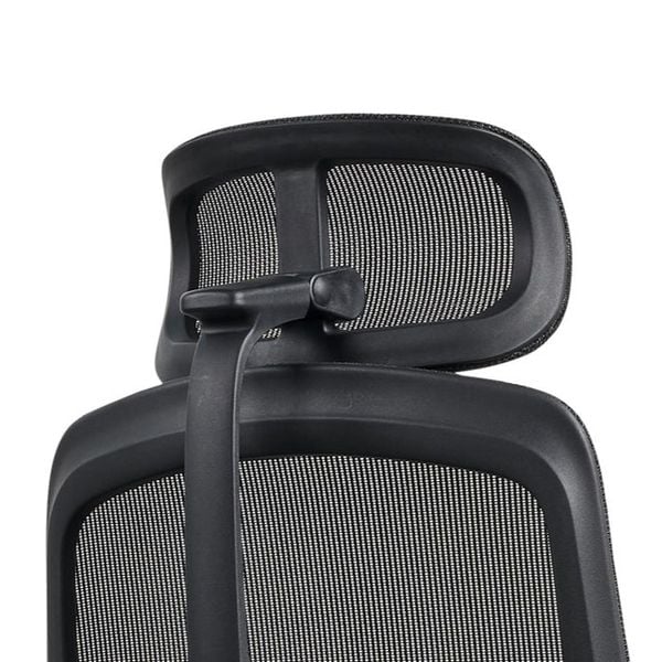  Ghế công thái học HYPERWORK Airy | Đen, 120kg, Chân xoay, Lưng lưới 