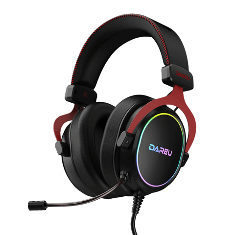 Tai nghe Dare-U Eh925L RGB 7.1 | Black - Red