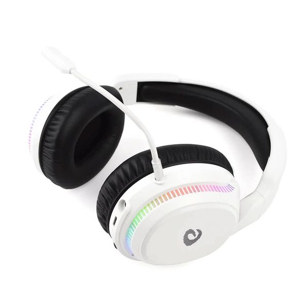  Tai Nghe Gaming Dare-U A710 RGB Wireless - White 