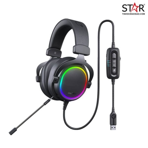  Tai Nghe Gaming Dare-U EH925 RGB (Đen) 