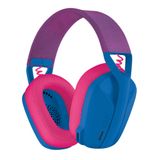  Tai nghe Gaming Logitech Lightspeed G435 (981-001063) | Không dây, Over-ear, Xanh - Hồng 