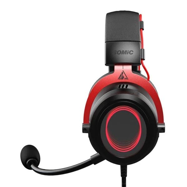  Tai nghe Gaming Somic GB2 7.1 | Có dây, Over Ear, RGB, Đen - Đỏ 