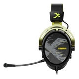  Tai nghe Gaming Xiberia S19U Pro Virtual 7.1 | Có dây, Over-ear, Đen - Vàng 