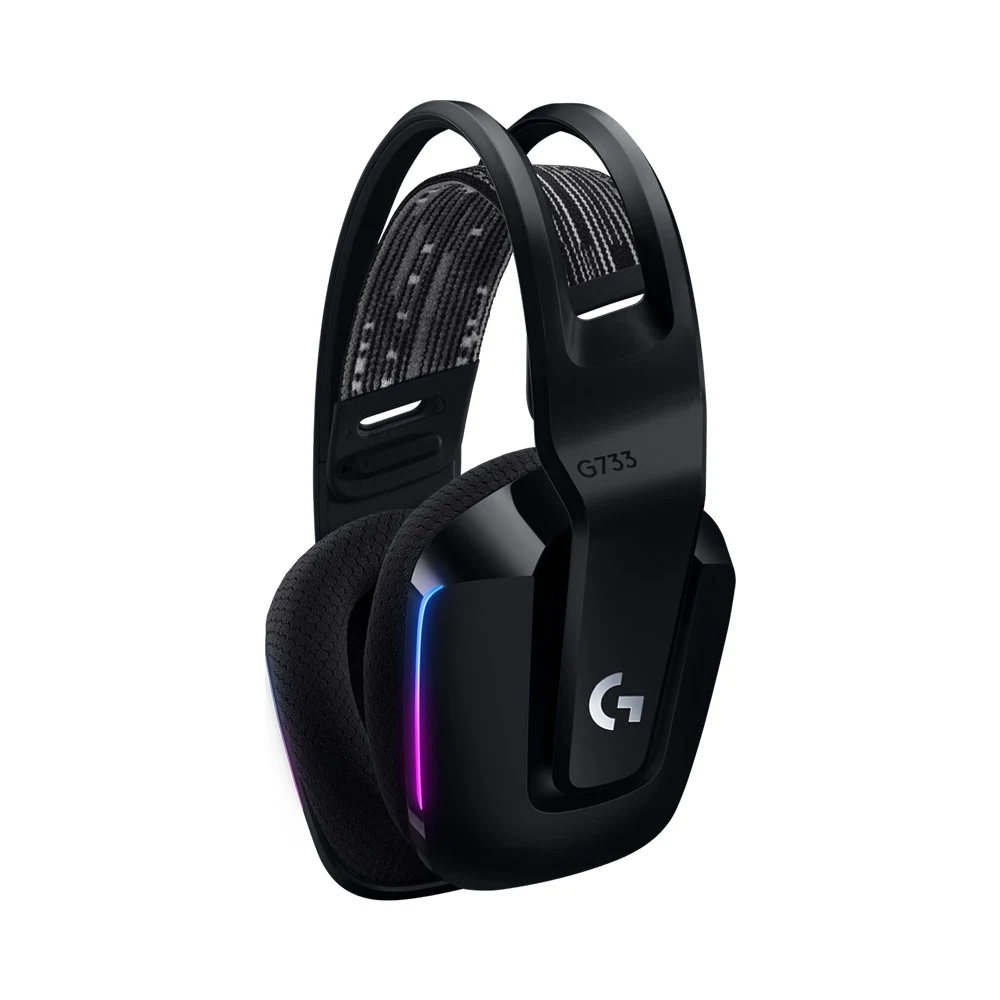 Tai Nghe Logitech G733 LightSpeed Wireless Gaming (Đen) (981-000867)