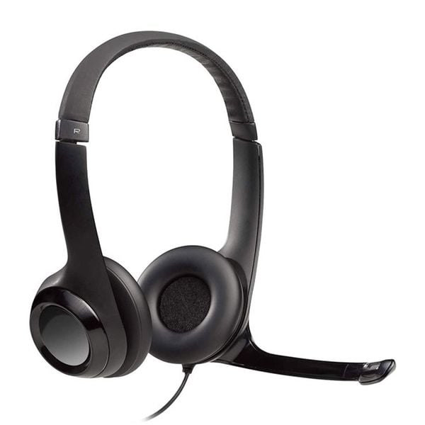 Tai nghe Logitech H390 | Có dây, On-ear, Đen 