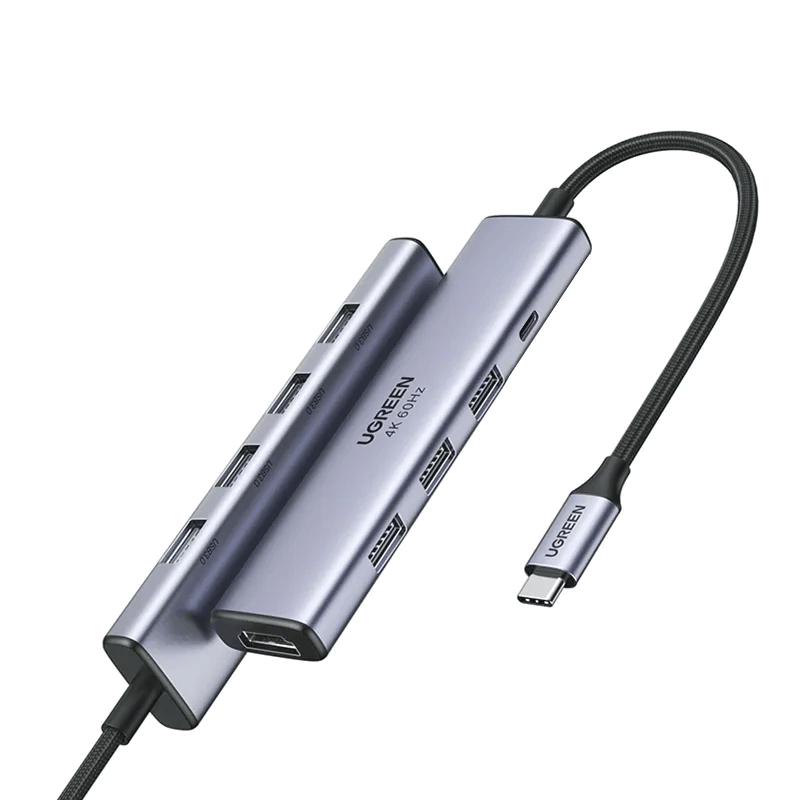 Hub chuyển đổi Type C Ugreen (15597) | 5 in 1