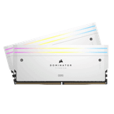  Ram Corsair Dominator Titanium RGB White 64GB | 2x32GB, DDR5, 6400MHz (CMP64GX5M2B6400C32W) 