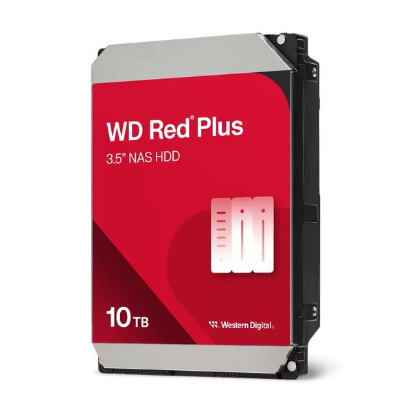  Ổ cứng Western Digital Red Plus 10T (WD100EFGX) 