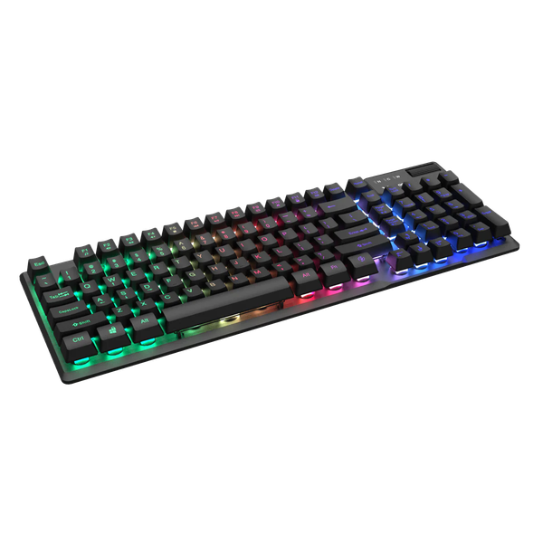  Bàn phím giả cơ gaming Rapoo V50S-98 | Có dây, Fullsize, RGB Rainbow, Black 