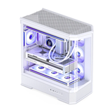  Thùng máy case Jonsbo D400 ATX Gaming | Trắng, hồ cá 