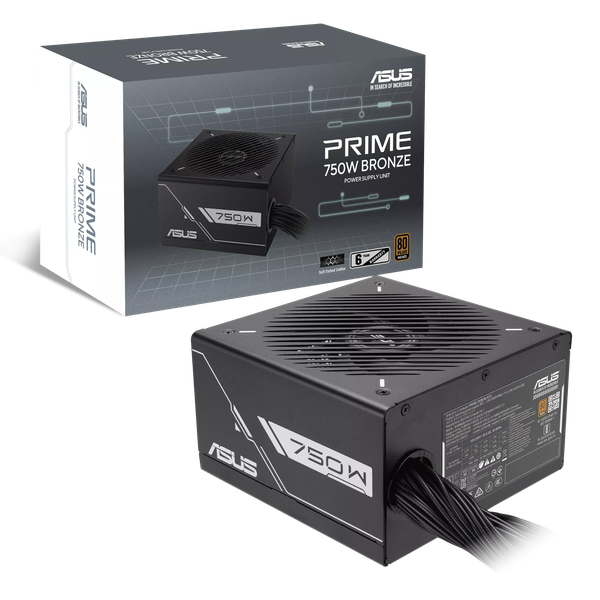  Nguồn máy tính Asus Prime 750W Bronze 80 Plus (90YE00Y0-B0NA00) | Non Modular, ATX 